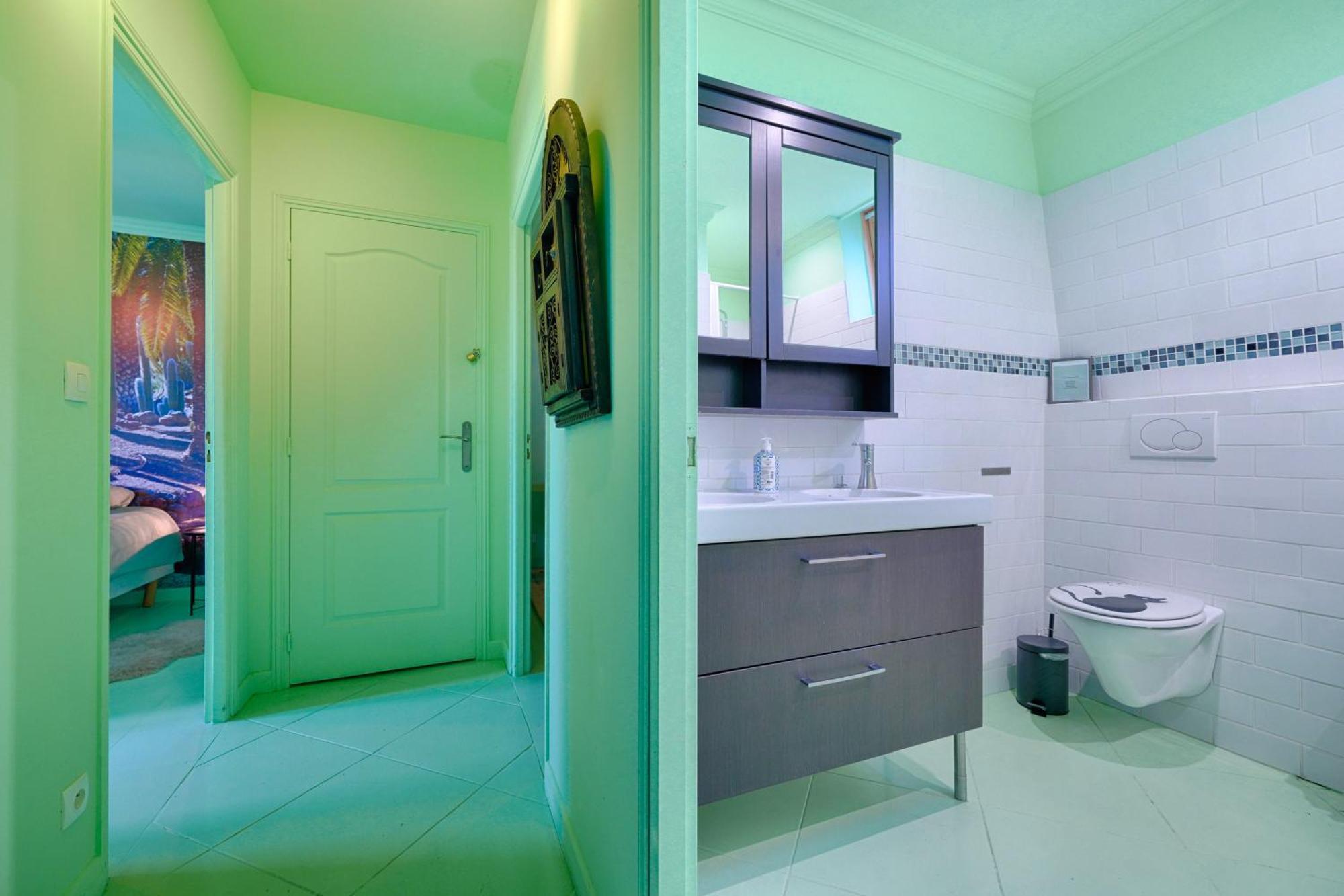 Luxury Magic Cactus Garden, Paris 0Rly Avec Jacuzzi Vigneux-sur-Seine Exterior foto